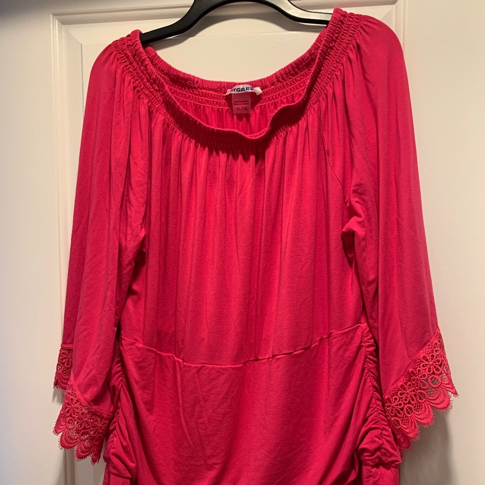 Bright Pink Top